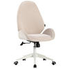 DREHSTUHL  in Webstoff Beige  - Beige/Weiß, MODERN, Kunststoff/Textil (56/105-115/57cm) - Carryhome