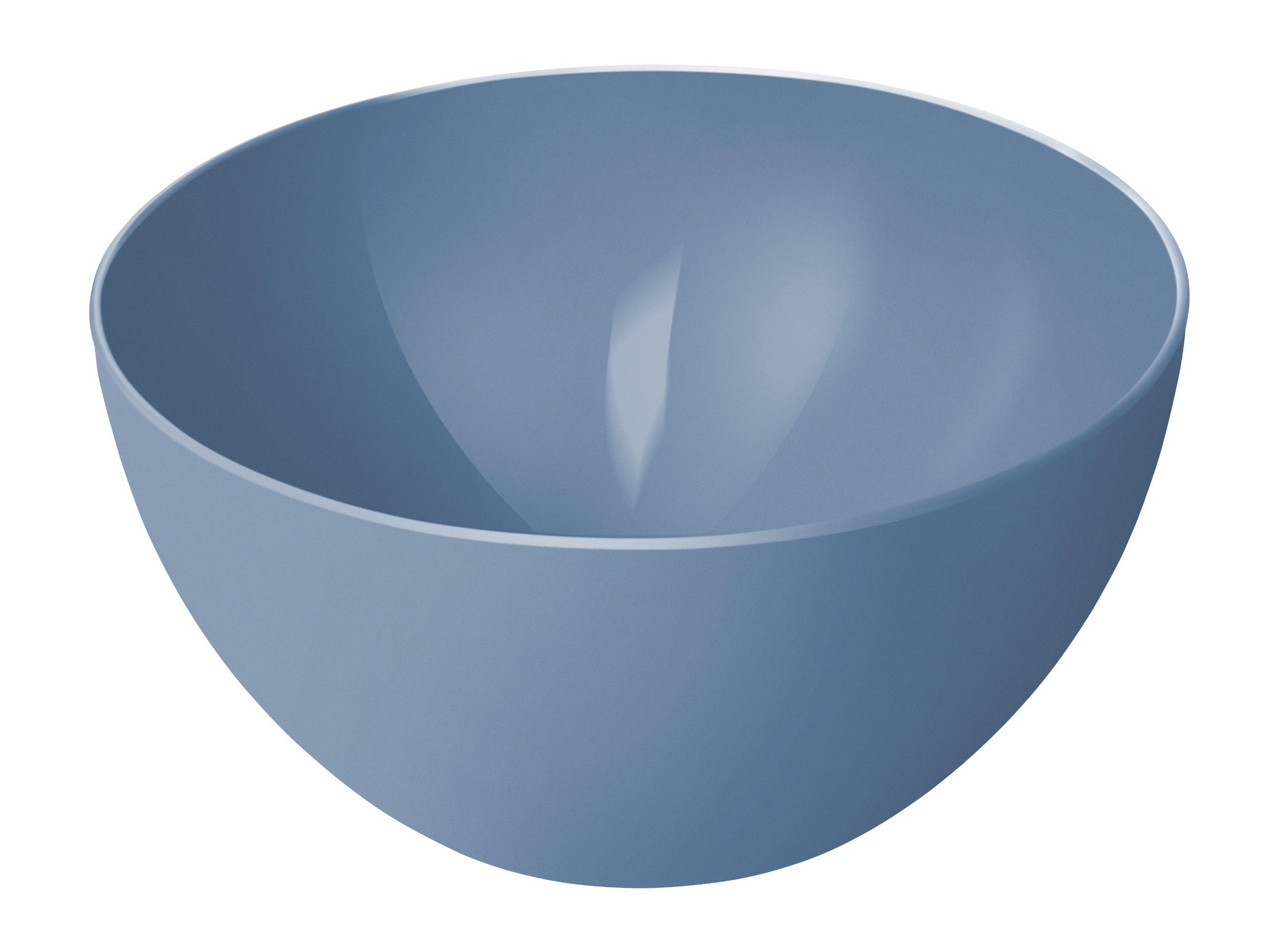 SCHÜSSEL CARUBA   - Blau, Basics, Kunststoff (22,5/22,5/11cm) - Rotho
