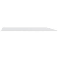 OBERPLATTE  in  - Weiß, KONVENTIONELL, Holzwerkstoff (137/1,6/42cm) - Hom`in