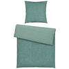 WENDEBETTWÄSCHE Eklutna 135/200 cm  - Dunkelgrün, Textil (135/200cm) - Novel