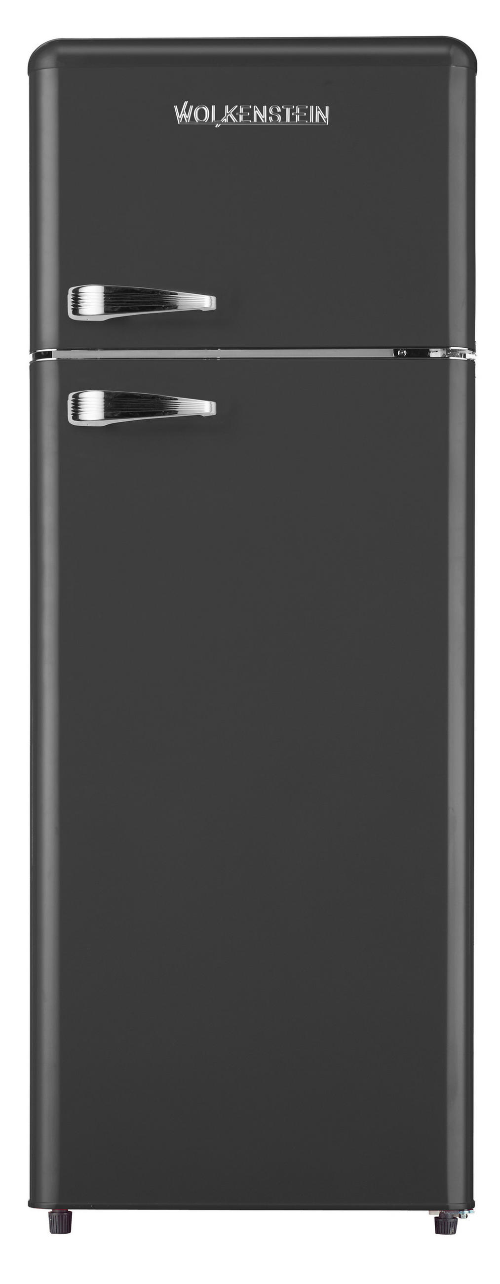 KÜHL-GEFRIER-KOMBINATION GK212.4RT B  - Schwarz, Basics, Kunststoff/Metall (54,50/145,60/62,60cm)
