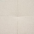 ECKSOFA inkl. Funktionen Weiß Samt  - Weiß/Bronzefarben, Design, Holz/Textil (261/206cm) - Venda