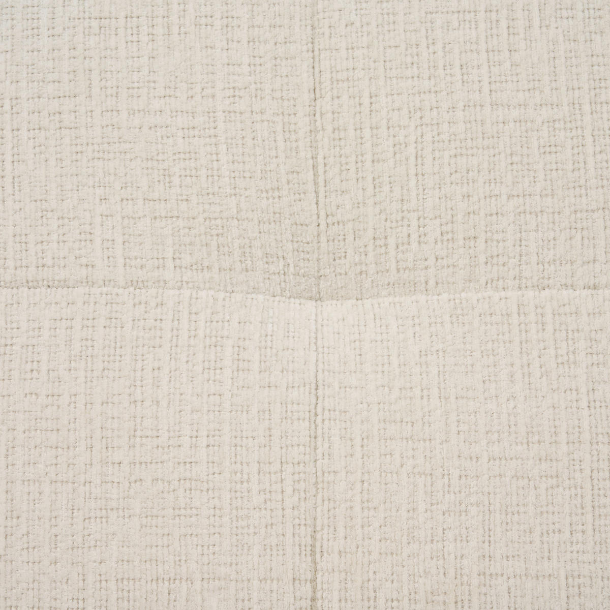ECKSOFA in Samt Weiß  - Weiß, Design, Holz/Textil (261/206cm) - Venda