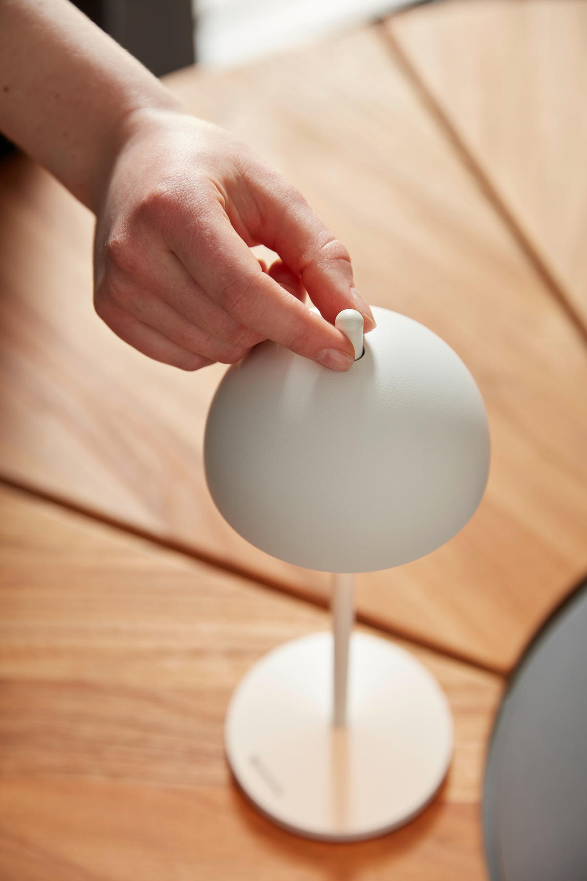 LED AKKU-TISCHLEUCHTE 11/30 cm   - Weiß, Design, Metall (11/30cm) - Musterring