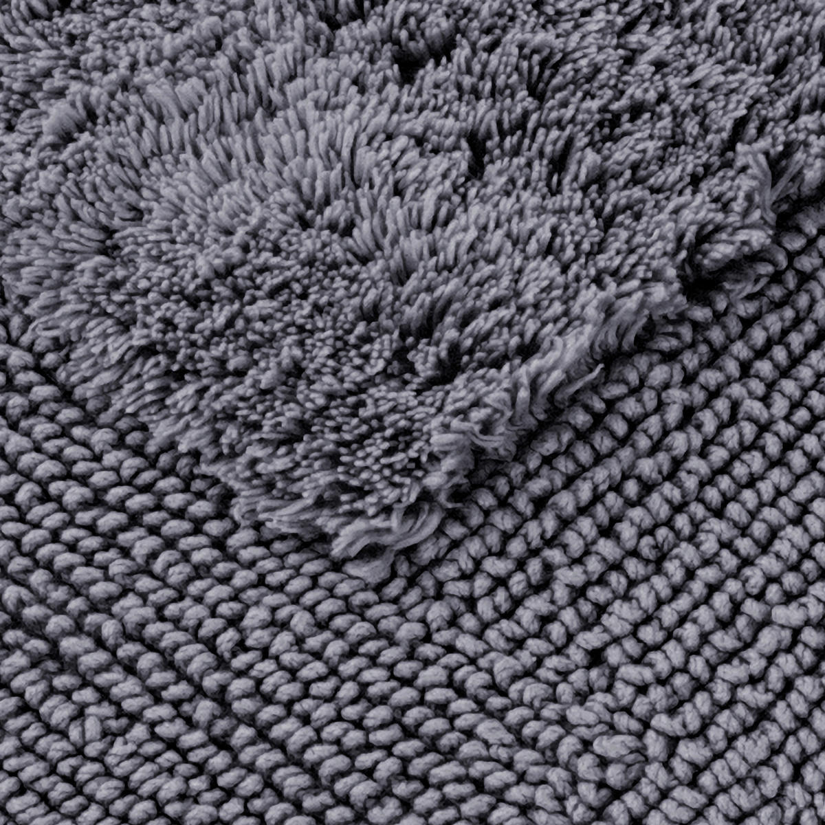 BADTEPPICH LOFT Grau 60/100 cm  - Grau, Basics, Textil (60/100cm) - Moeve