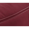 POLSTERBETT Matratze, Lattenrost, Topper Bordeaux 180/200 cm - Bordeaux/Schwarz, KONVENTIONELL, Leder/Holz (180/200cm) - Novel