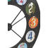 WANDUHR Multicolor - Multicolor, Basics, Glas/Metall (119/8cm) - Kare-Design WANDUHR Multicolor - Multicolor, Basics, Glas/Metall (119/8cm) - Kare-Design