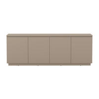 SIDEBOARD Bilbao  in 200/72/34,5 cm  - Taupe, Design, Holzwerkstoff (200/72/34,5cm) - MID.YOU