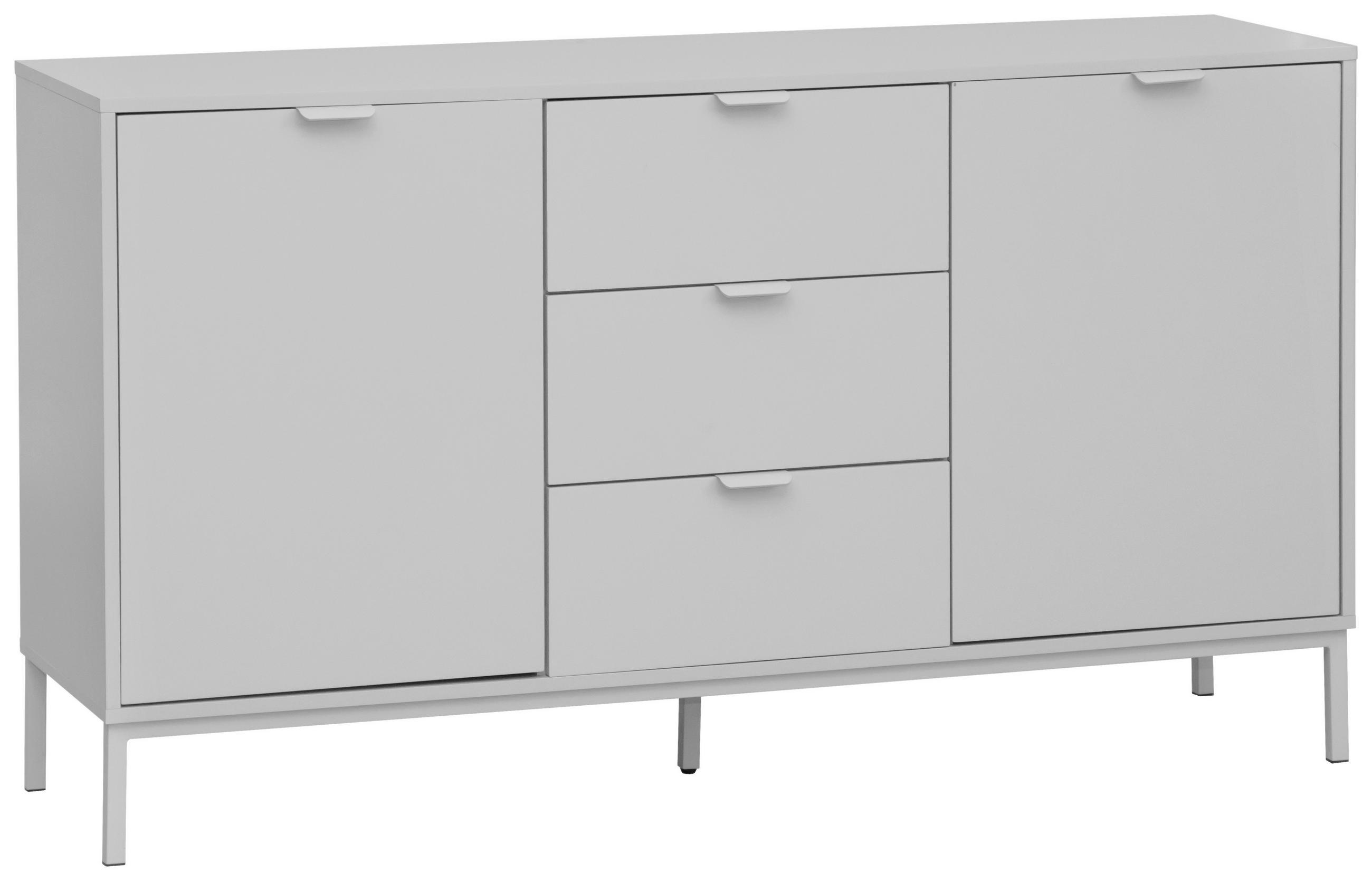 SIDEBOARD  in 140/80/40 cm  - Kaschmir, Design, Holzwerkstoff/Metall (140/80/40cm) - MID.YOU