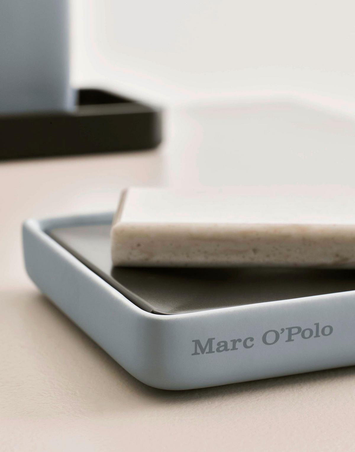 POSODICA ZA MILO - siva, Design, kamen (10.5/10.5/2.1cm) - Marc O'Polo