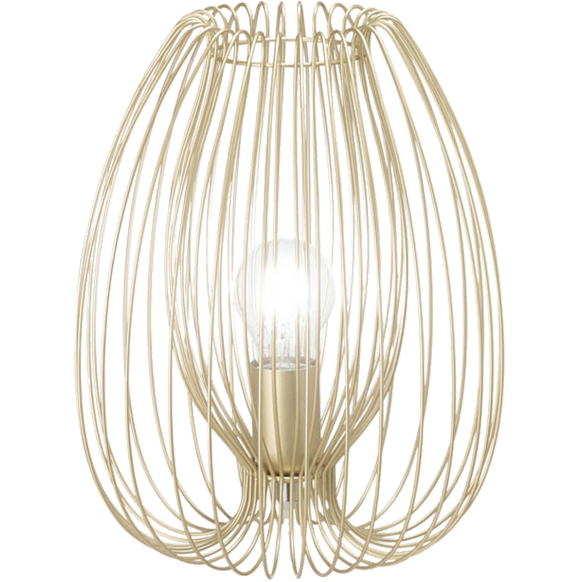 Fabas Luce Tischleuchte Camp Gold 31 cm