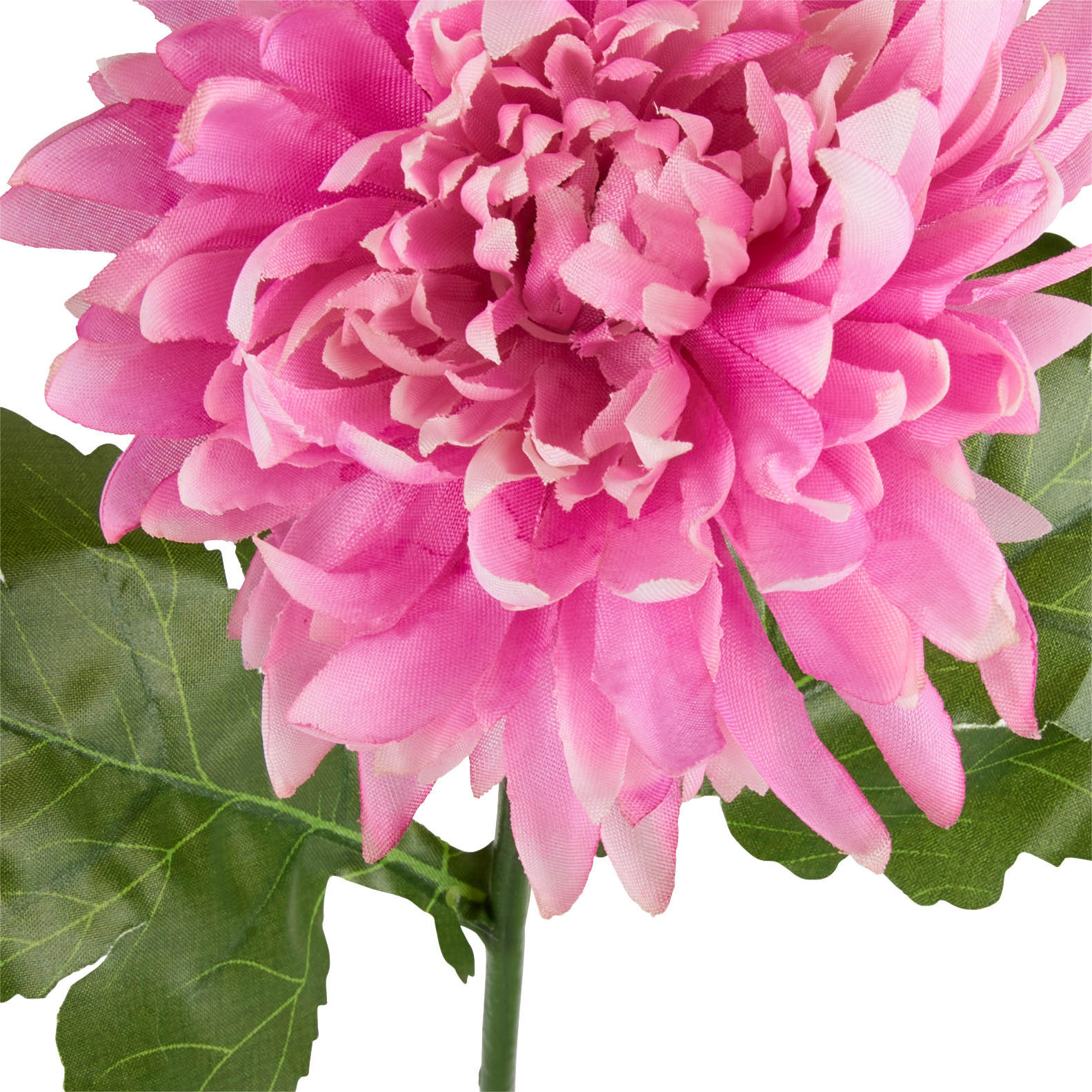 KONSTBLOMMA - grön/rosa, Basics, textil/plast (45cm)
