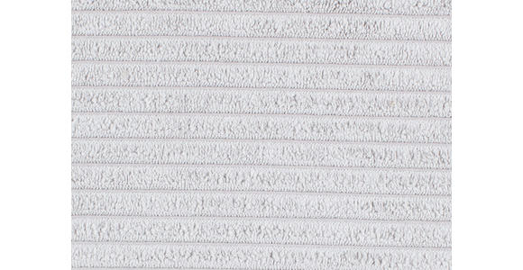 WOHNLANDSCHAFT  in Cord Hellgrau  - Chromfarben/Hellgrau, KONVENTIONELL, Kunststoff/Textil (180/376/180cm) - Carryhome