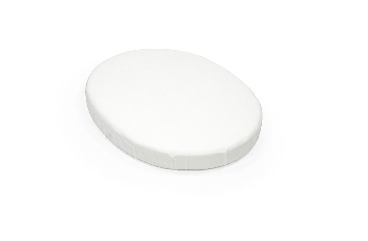 MATRATZENBEZUG - Weiß, Basics, Textil (90/0/100cm) - Stokke