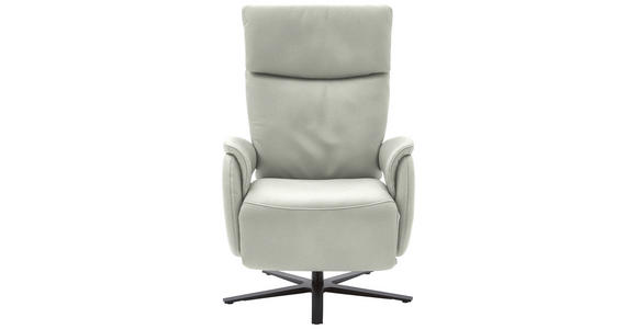 RELAXSESSEL in Textil Hellgrau - Hellgrau/Schwarz, Design, Textil/Metall (70/117/85cm) - Dieter Knoll