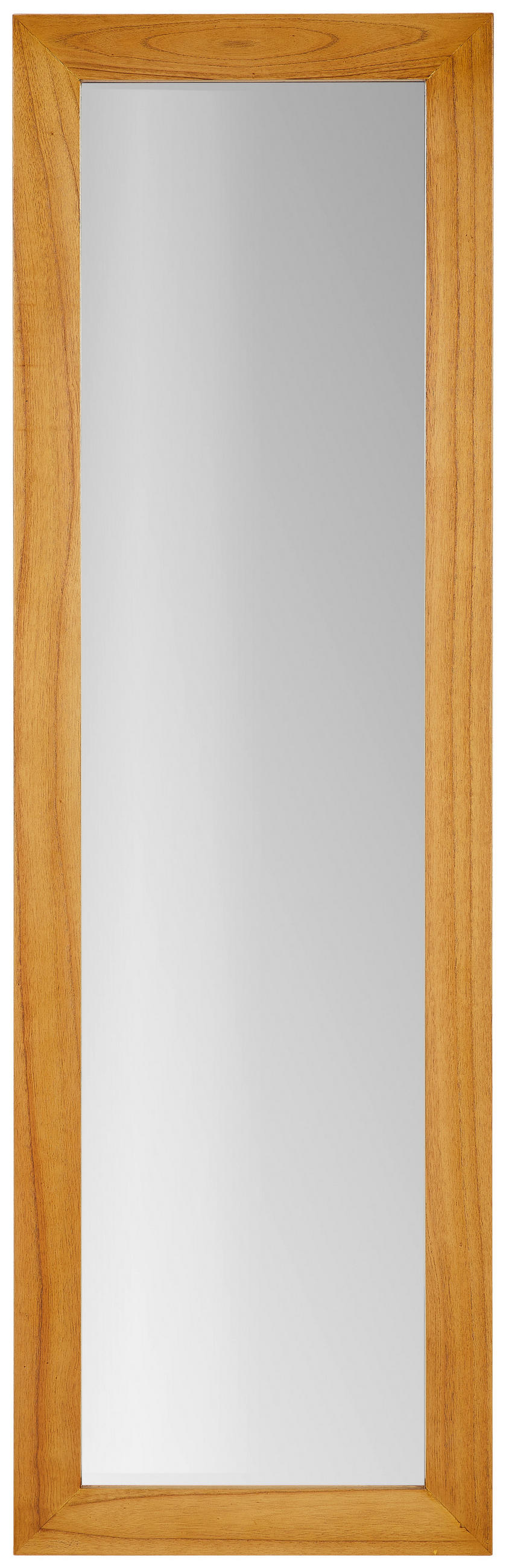 SPIEGEL 50/160/3 cm  - Hellbraun/Naturfarben, Natur, Glas/Holz (50/160/3cm) - MID.YOU