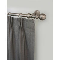 VORHANGSTANGE   - Nickelfarben, KONVENTIONELL, Metall (430cm)