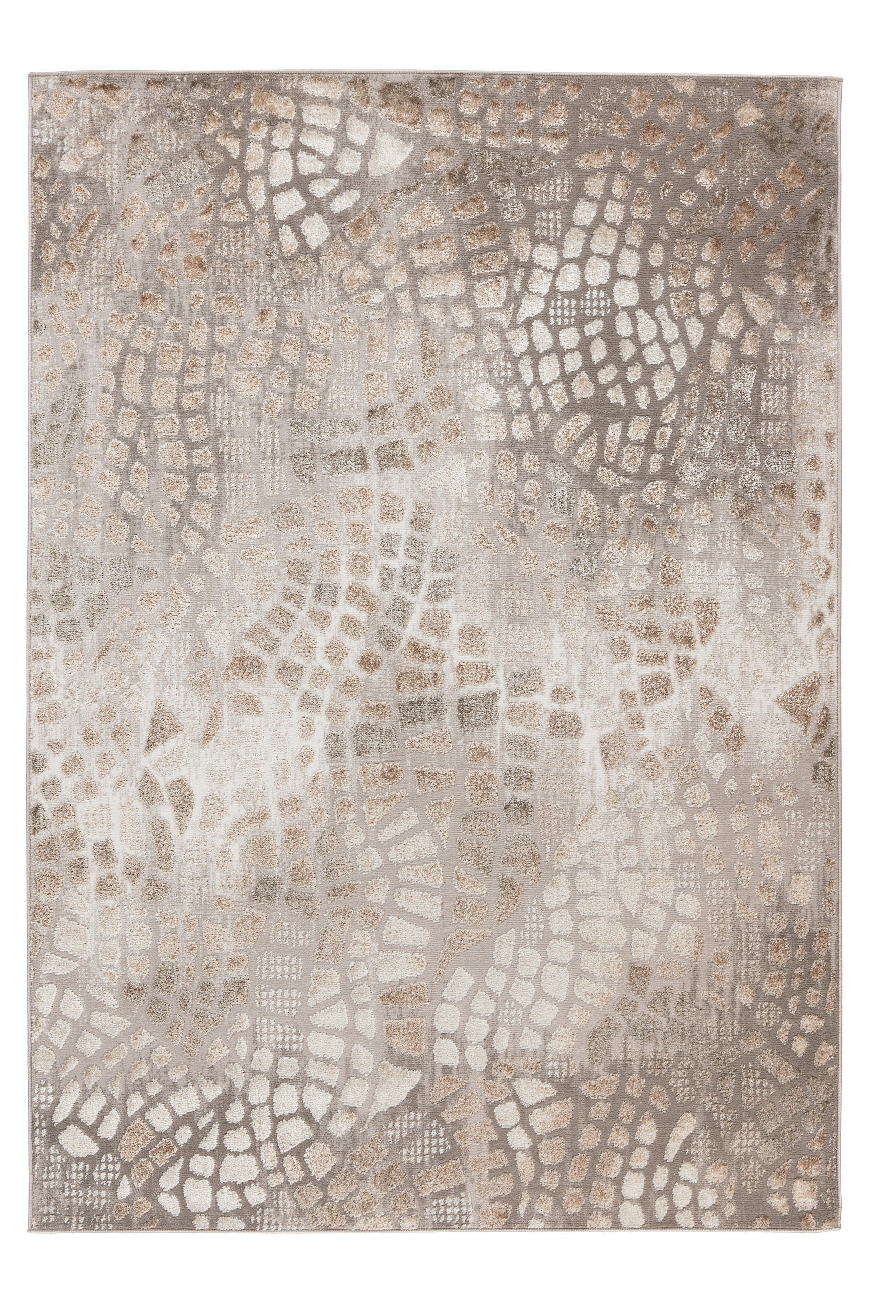 SZŐTT SZŐNYEG   - bézs/ezüst, Basics, műanyag/textil (160/230cm)