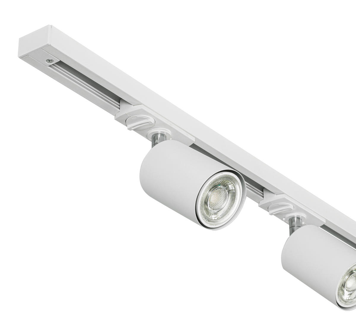 DECKENLEUCHTE 262 cm   - Weiß, Trend, Kunststoff/Metall (262cm) - Novel