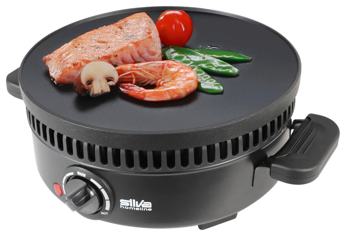 CREPESGERÄT SILVA PK-M 800  - Schwarz, KONVENTIONELL, Kunststoff (26/25cm) - Silva Schneider