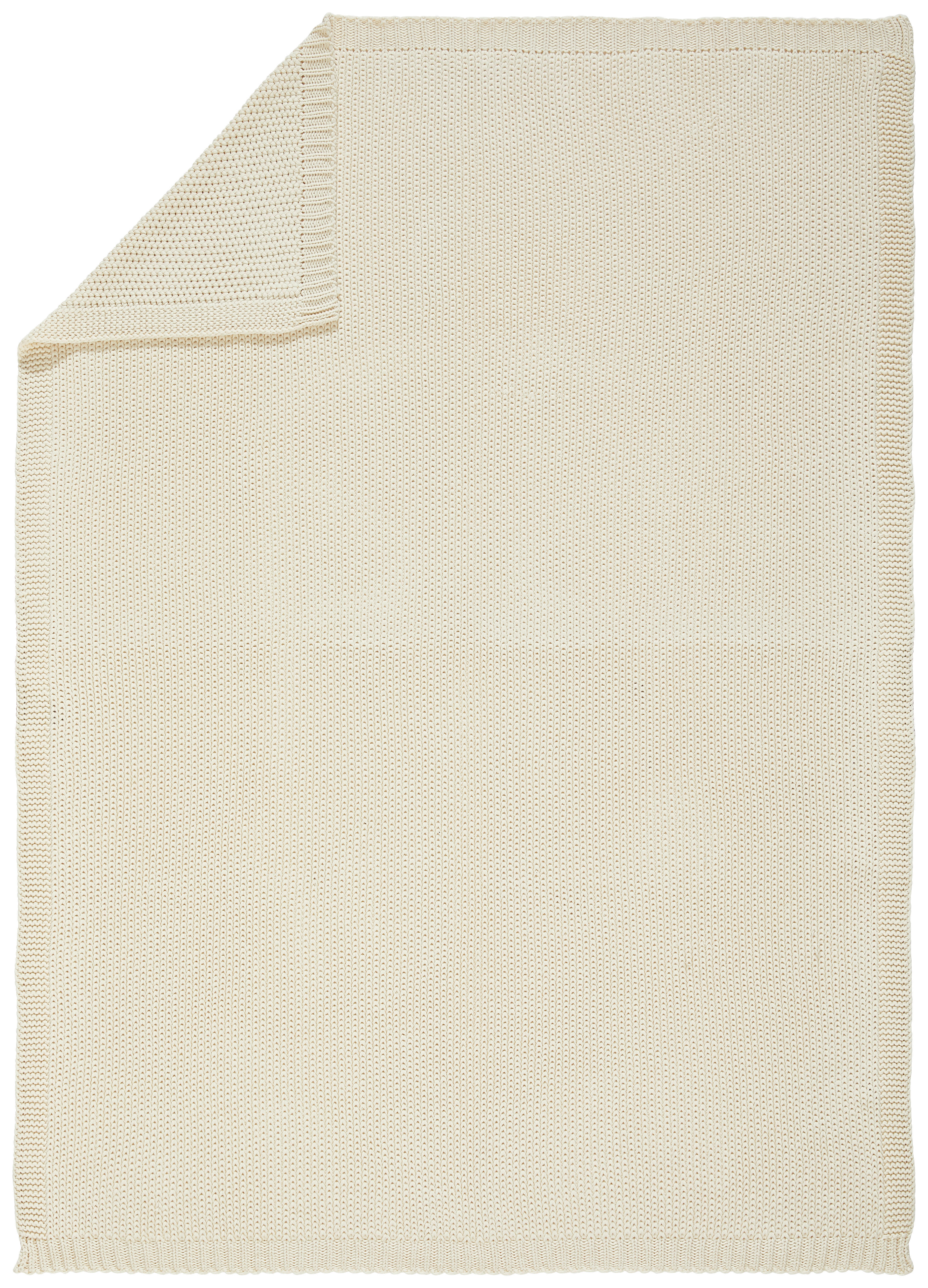 WOHNDECKE  - Weiß, Basics, Textil (60/40/15cm) - Novel