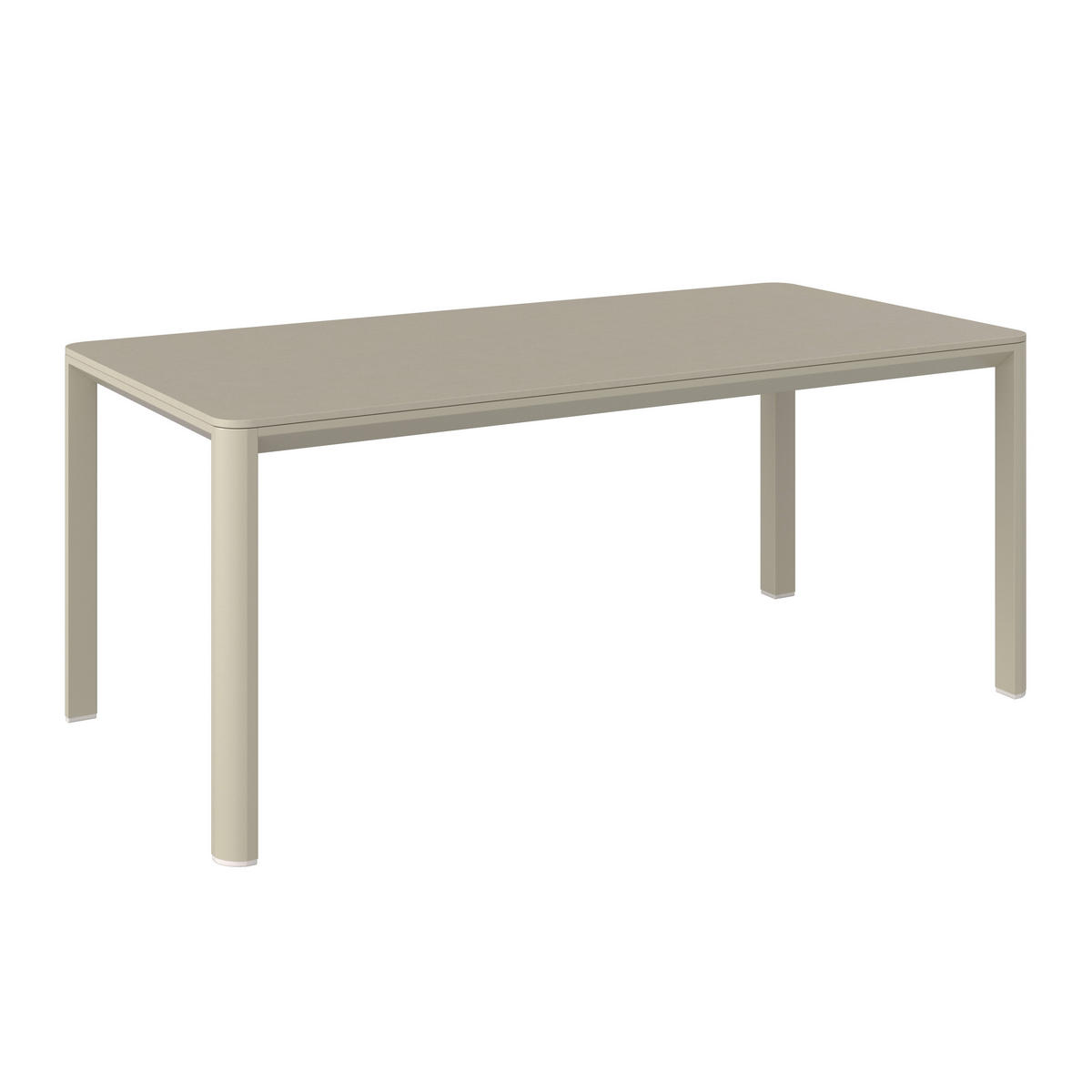 GARTENTISCH 180/90/75 cm Metall, Keramik Naturfarben rechteckig  - Naturfarben, Lifestyle, Keramik/Metall (180/90/75cm) - Amatio