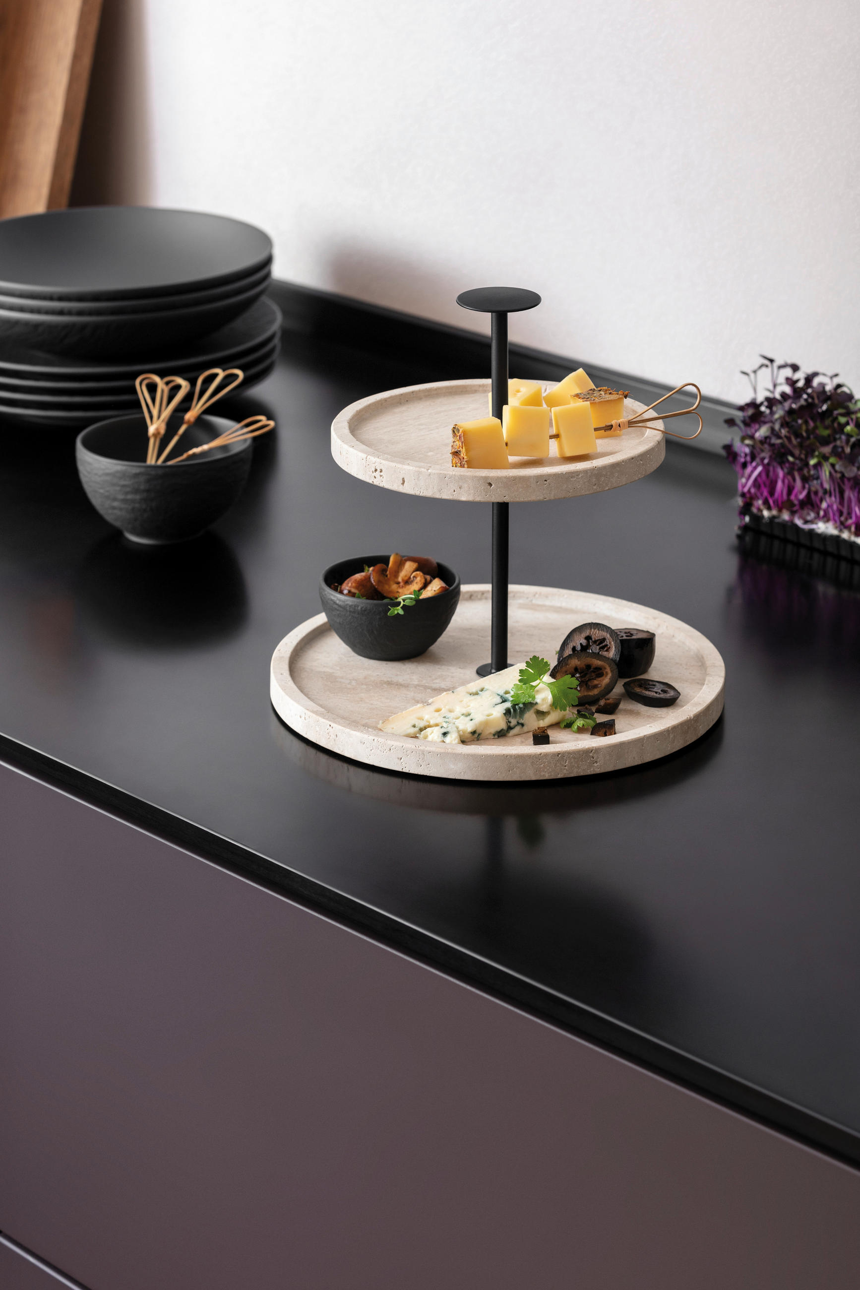 ETAGERE 2-stöckig - KONVENTIONELL (24,5/22,5cm) - Villeroy & Boch