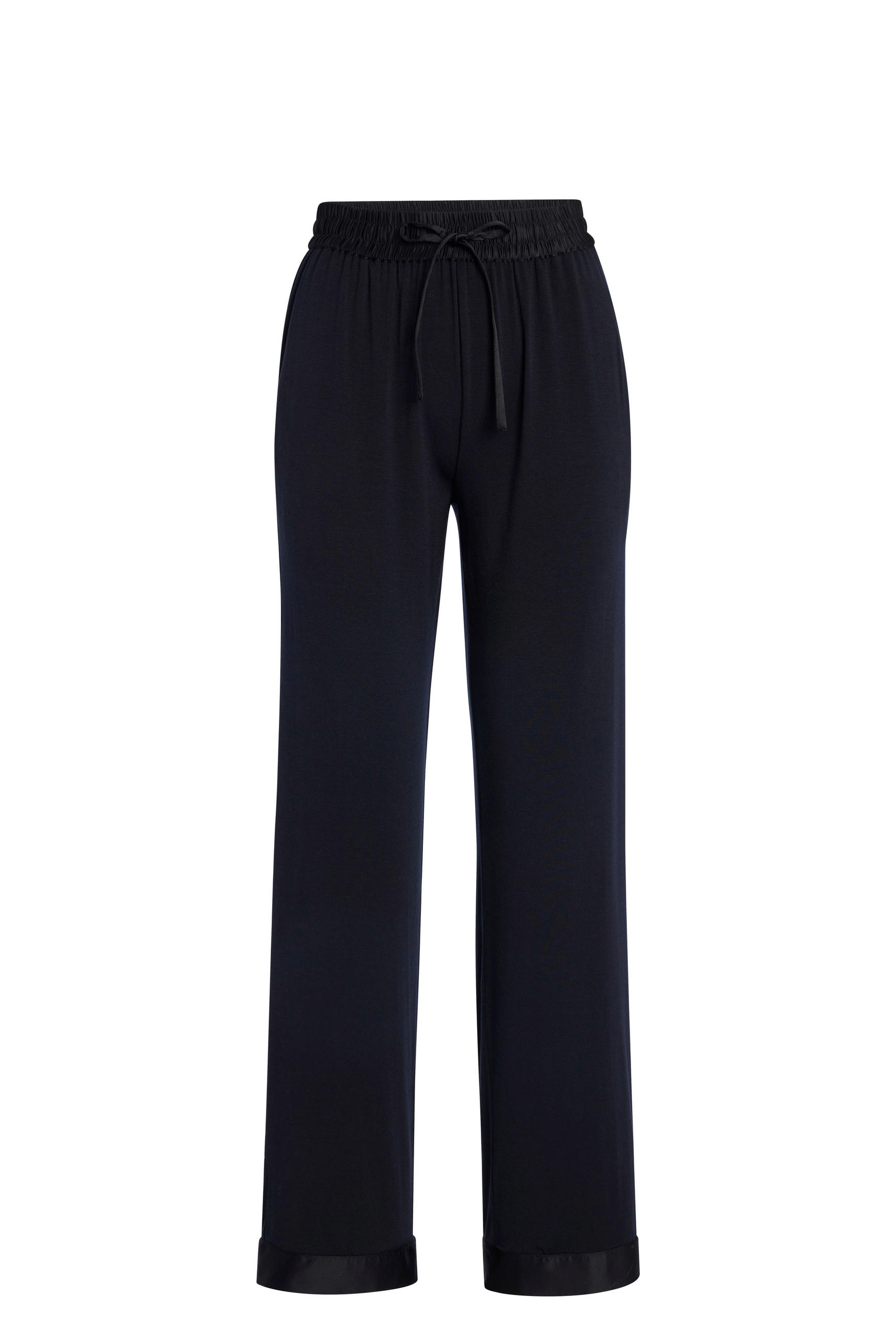 DLOUHÉ KALHOTY velikost: S - černá, Basics, textil (Snull) - Essenza