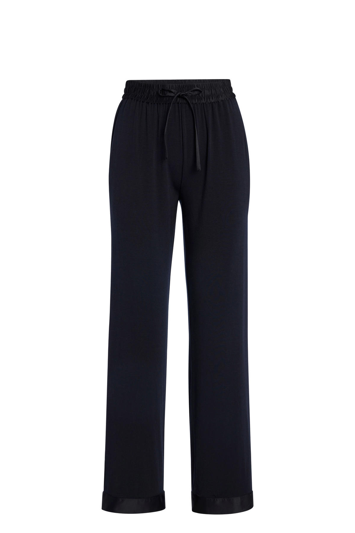 DLOUHÉ KALHOTY velikost: S - černá, Basics, textil (Snull) - Essenza