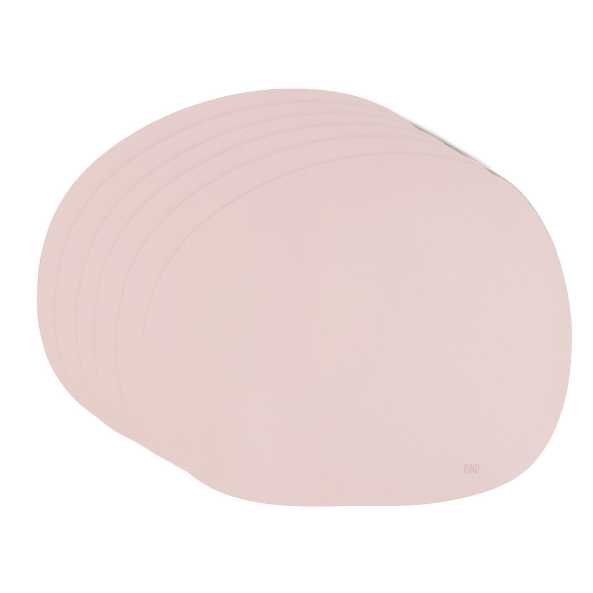 TISCHSET RAW Textil Hellrosa 33,5/41 cm  - Hellrosa, Basics, Textil (33,5/41cm) - Aida