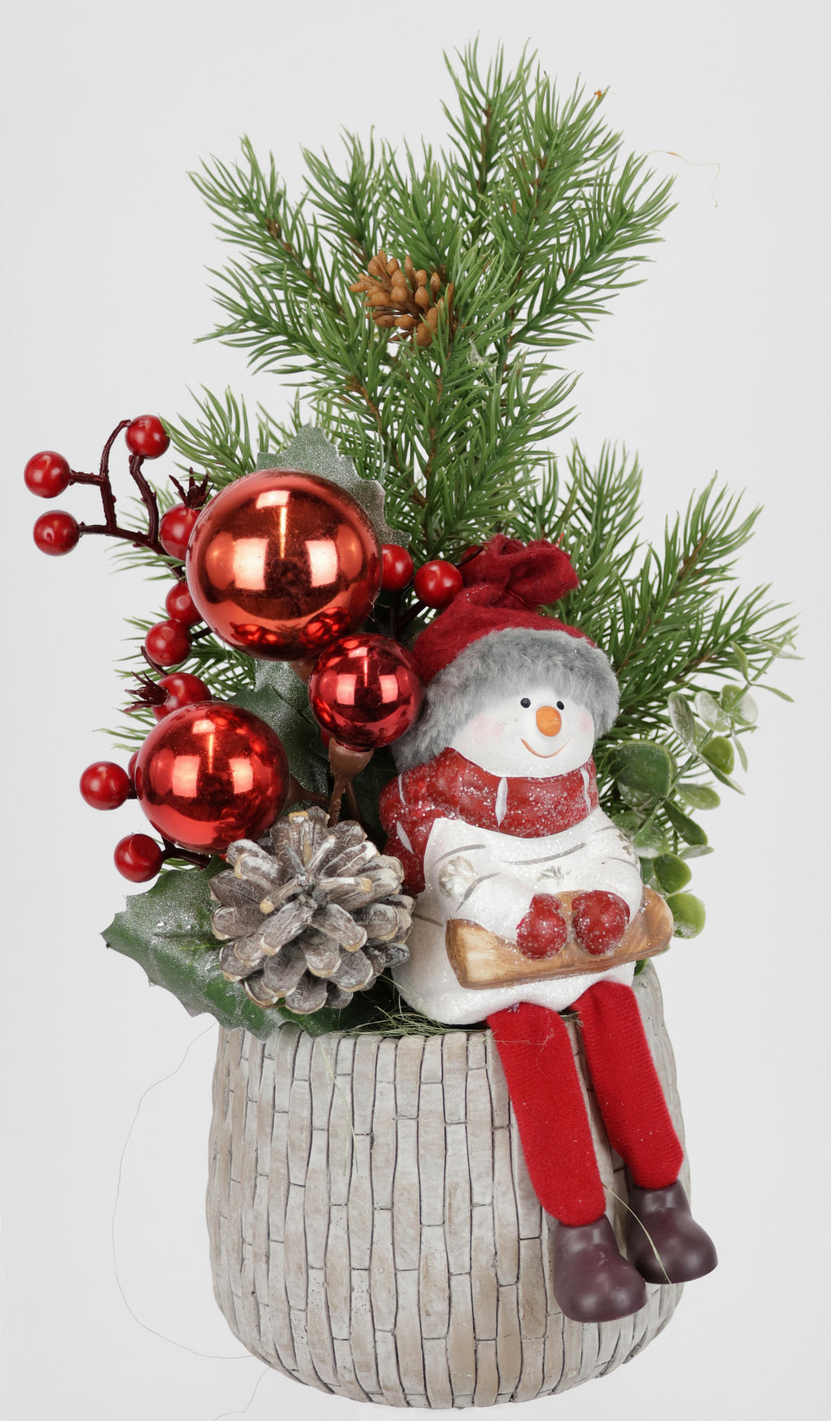 KUNSTBLUME  - Rot, Basics (20/33/20cm)