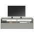 TV-ELEMENT Sandfarben - Sandfarben/Grau, MODERN, Kunststoff (139/44/41cm) - CARRYHOME