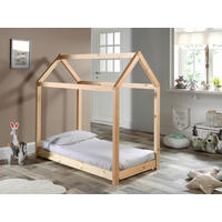 HAUSBETT Rollrost, Matratze 70/140 cm  - Naturfarben, Natur, Holz (70/140cm) - MID.YOU