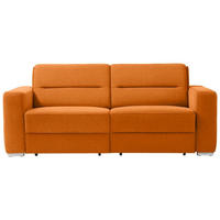 SCHLAFSOFA  in Orange  - Orange, KONVENTIONELL, Textil/Metall (202/86/92cm) - Sedda