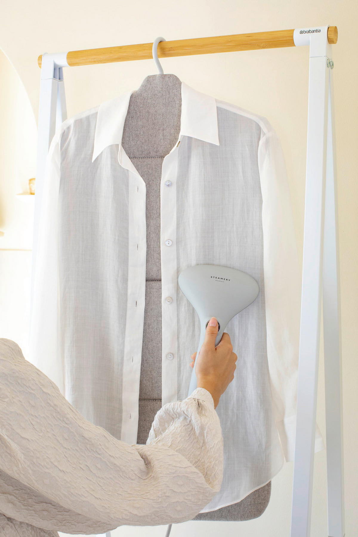 PODLOGA ZA PARNO GLAČANJE    40,4/93/1,2 cm    - siva, Basics, metal/tekstil (40,4/93/1,2cm) - Brabantia