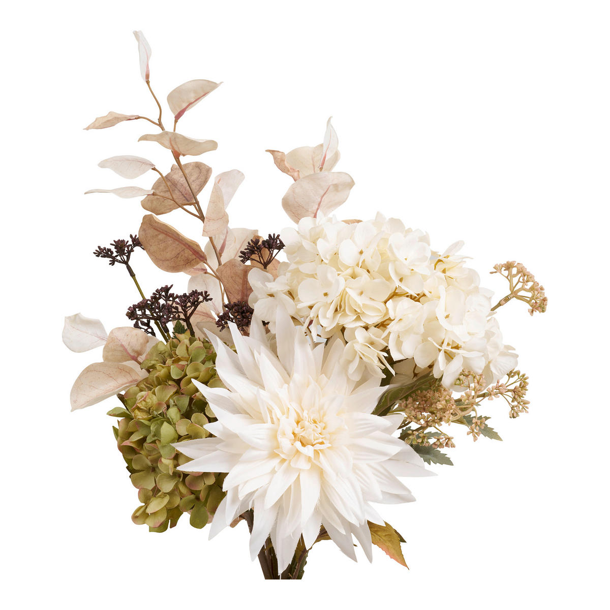 KUNSTBLUME - Multicolor/Creme, Basics, Kunststoff (30,5/67/25,5cm)