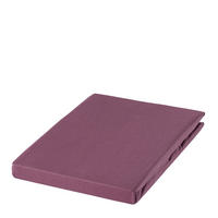 SPANNBETTTUCH Exquisit Single-Jersey  - Aubergine, Basics, Textil (100/200cm) - Estella