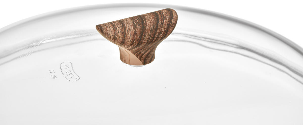 PÁNEV WOK, 32 cm  - černá, Trend, kov/sklo (32cm) - Sambonet