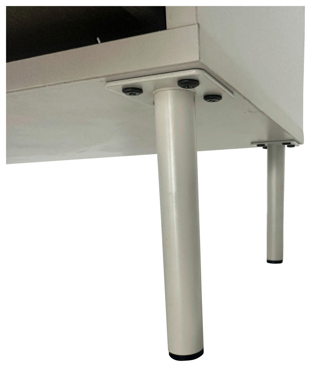 HIGHBOARD SNOW  in 70/121,6/40 cm  - Eichefarben/Goldfarben, Design, Holzwerkstoff/Metall (70/121,6/40cm) - Xora