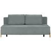 SCHLAFSOFA in Textil Grau  - Naturfarben/Grau, Design, Holz/Textil (211/88/102cm) - Niels Andersson
