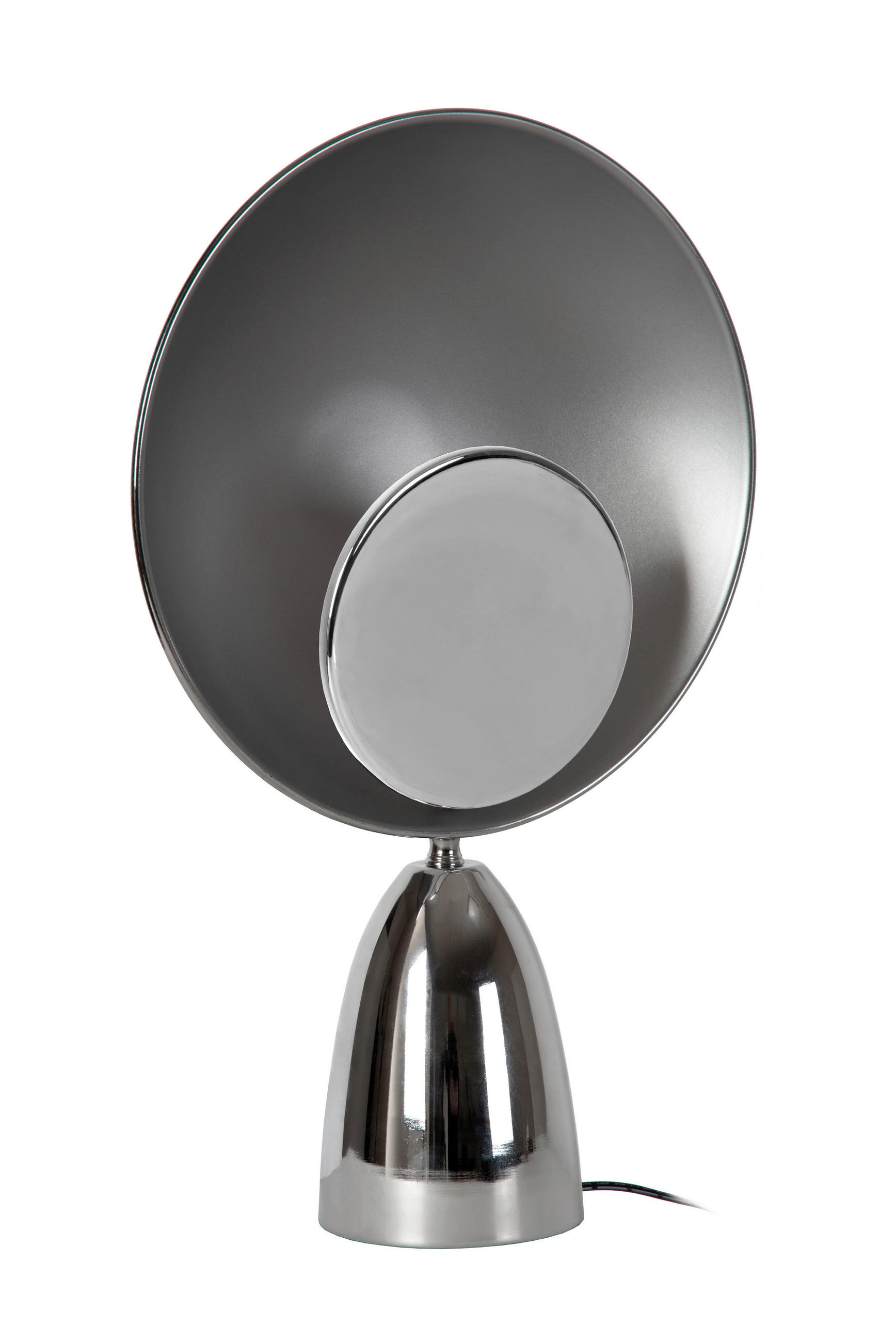 LED-TISCHLEUCHTE Modern 25.5/9.8/40 cm    - Schwarz, LIFESTYLE, Metall (25.5/9.8/40cm) - Lucide