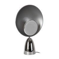 LED-TISCHLEUCHTE Modern 25.5/9.8/40 cm    - Schwarz, LIFESTYLE, Metall (25.5/9.8/40cm) - Lucide