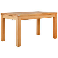 ESSTISCH in Holz 140-190/80/75 cm  - Kernbuche, Natur, Holz (140-190/80/75cm) - Livetastic
