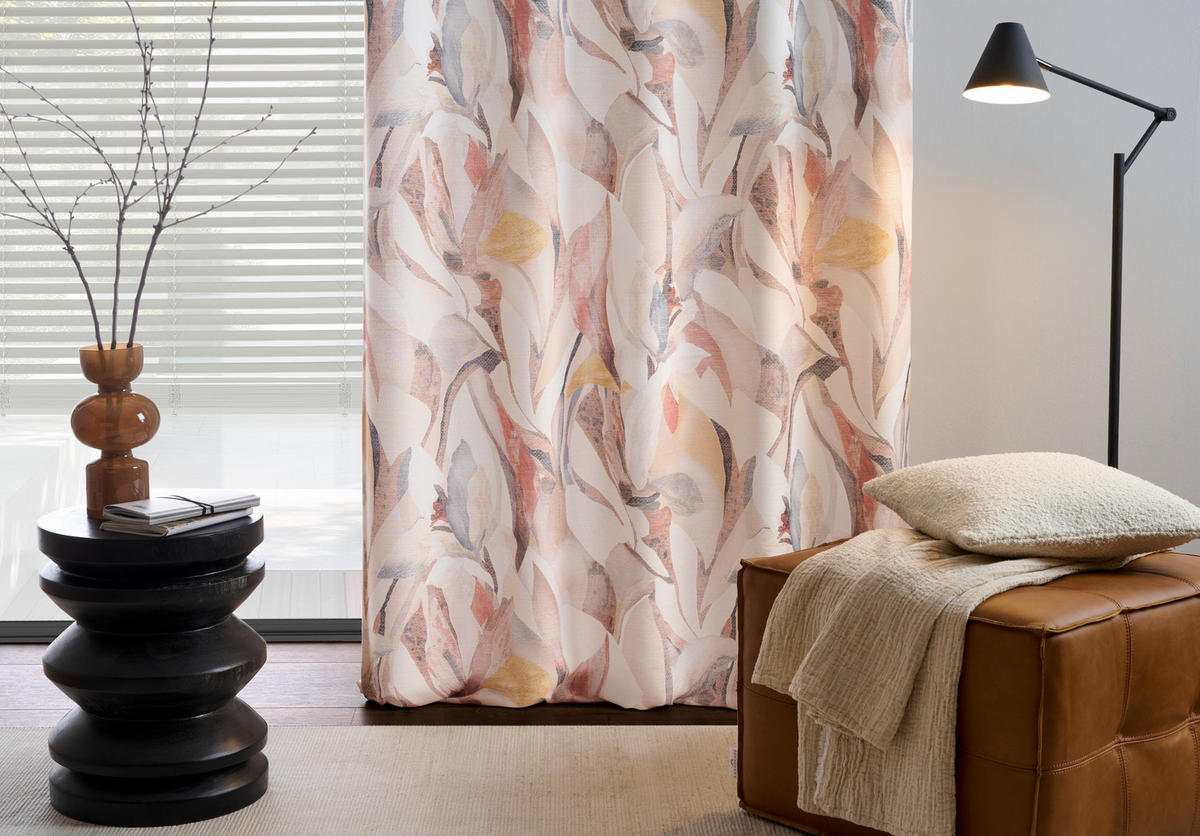 DEKOSTOFF per lfm blickdicht  - Beigebraun, KONVENTIONELL, Textil (150cm) - Esposa