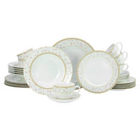 KOMBISERVICE 30-teilig  - Perlmutt, Trend, Keramik - Creatable