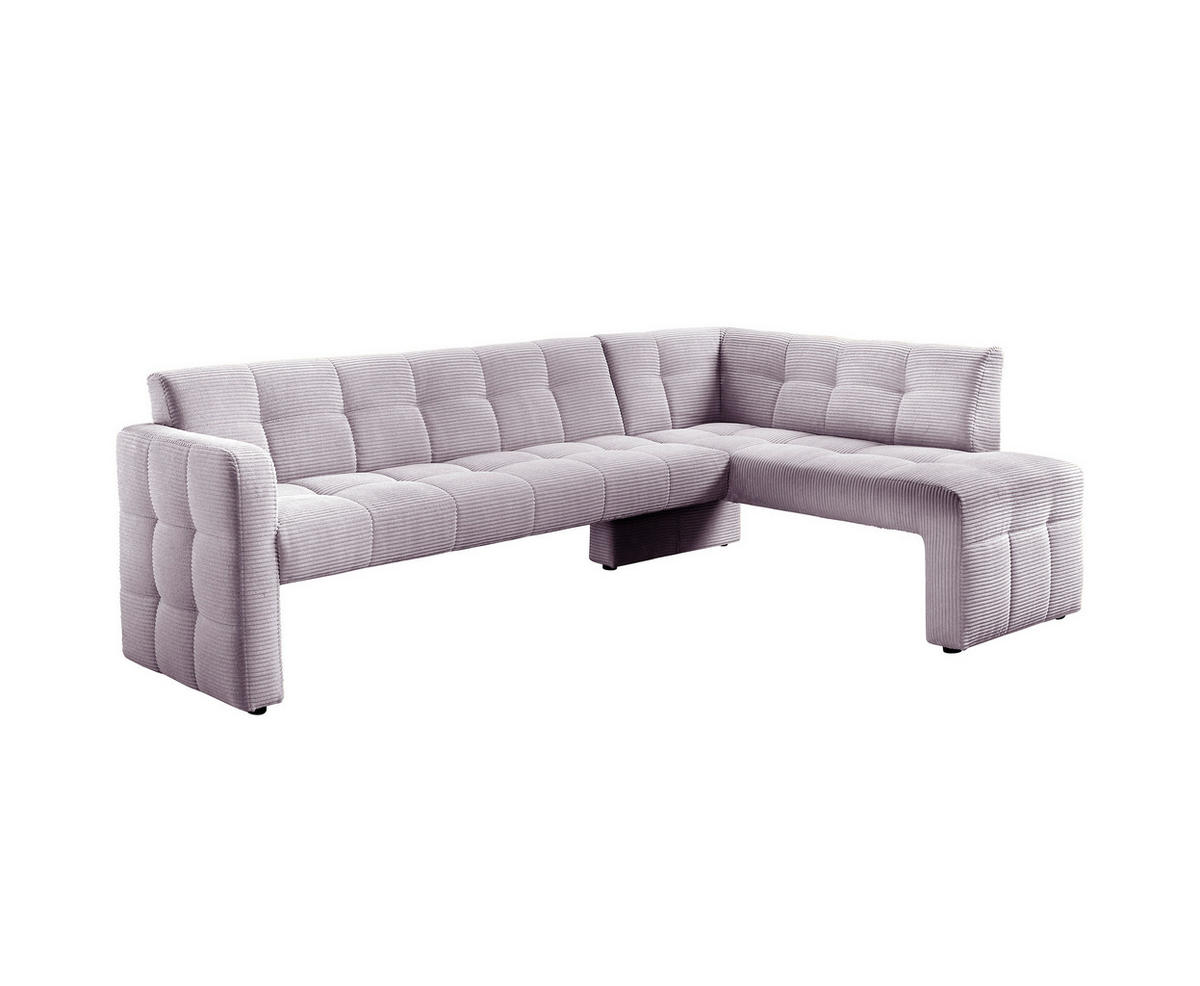 KLUPA KUTNA  ljubičasta  drvo, tekstil, drvni materijal      - ljubičasta/crna, Moderno, drvni materijal/drvo (245/157cm) - Livetastic