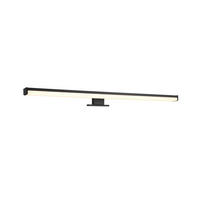 BADEZIMMER-WANDLEUCHTE - Schwarz, Basics, Kunststoff (60/6cm) - Trio Leuchten