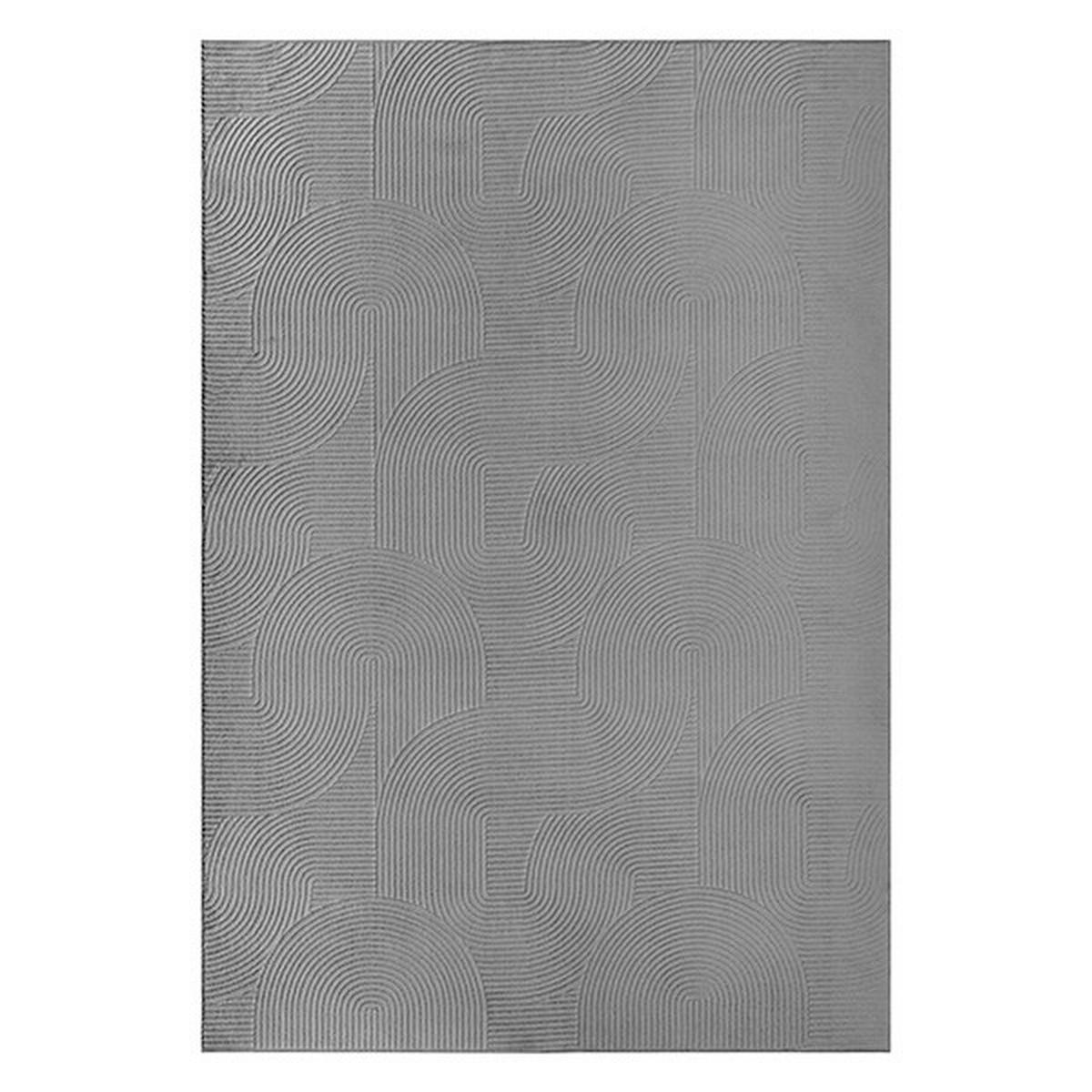 SÍKSZÖVÖTT SZŐNYEG  Laura  - szürke, Design, textil (80/200cm) - Novel