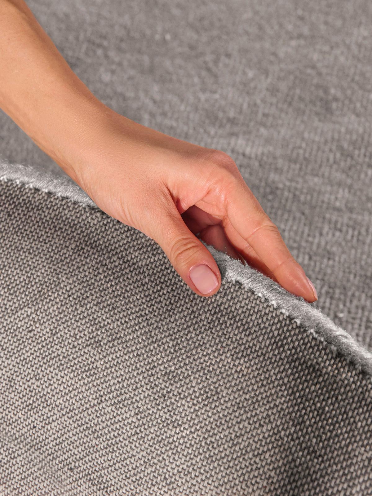 WOLLTEPPICH 150 cm Grau rund  - Grau, Basics, Textil (150cm) - Villeroy & Boch