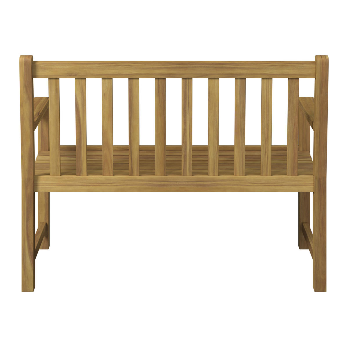 GARTENBANK 120/90/61 cm Akazie   - Akaziefarben, Natur, Holz (120/90/61cm) - Ambia Garden